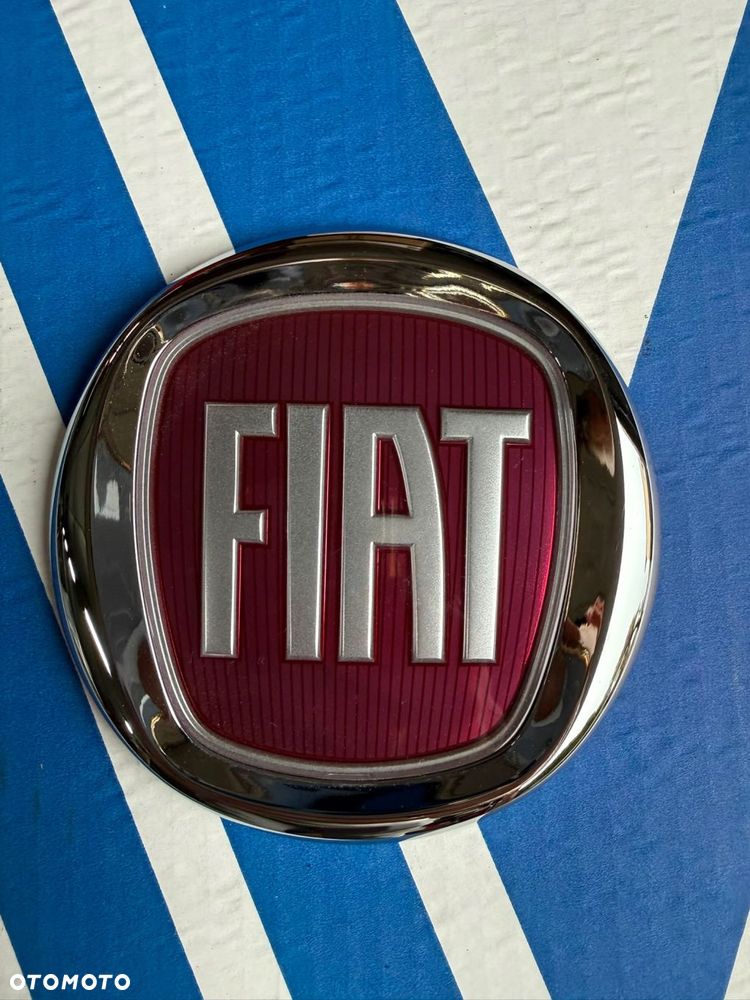 emblemat logo znaczek fiat 12 cm tył przód ducato scudo doblo nowy - 1