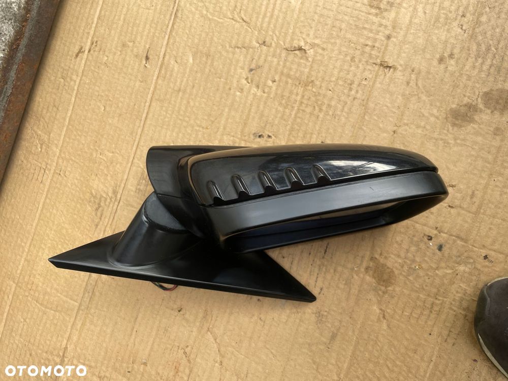 lusterko prawe bmw e46 coupe cabrio europa 5 pin czarne - 8