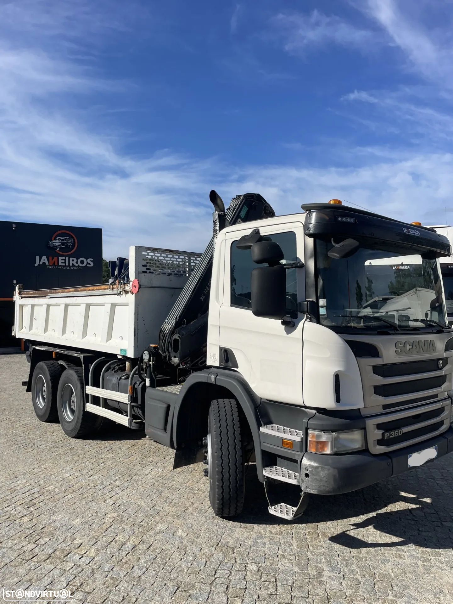 Scania P360 - Basculante C/ Grua 6x4 - 2012 - 4