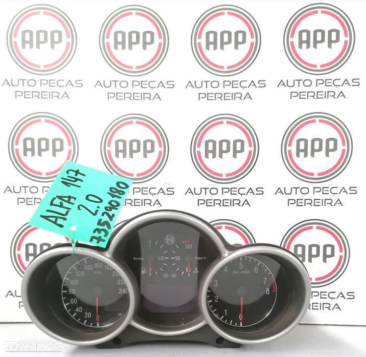Quadrante Alfa Romeu 147 2.0 referência 735290180. - 1