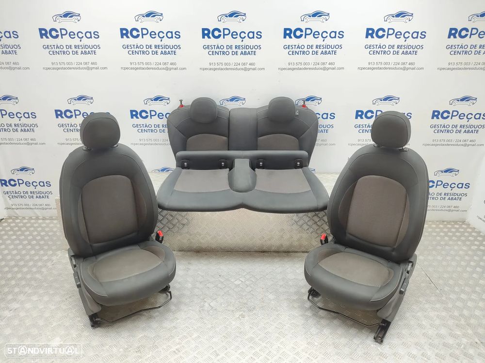 Conjunto Bancos Originais Tecido Mini Cooper One F56 2 Portas F54 Clubman 2013 - 2024 - 2