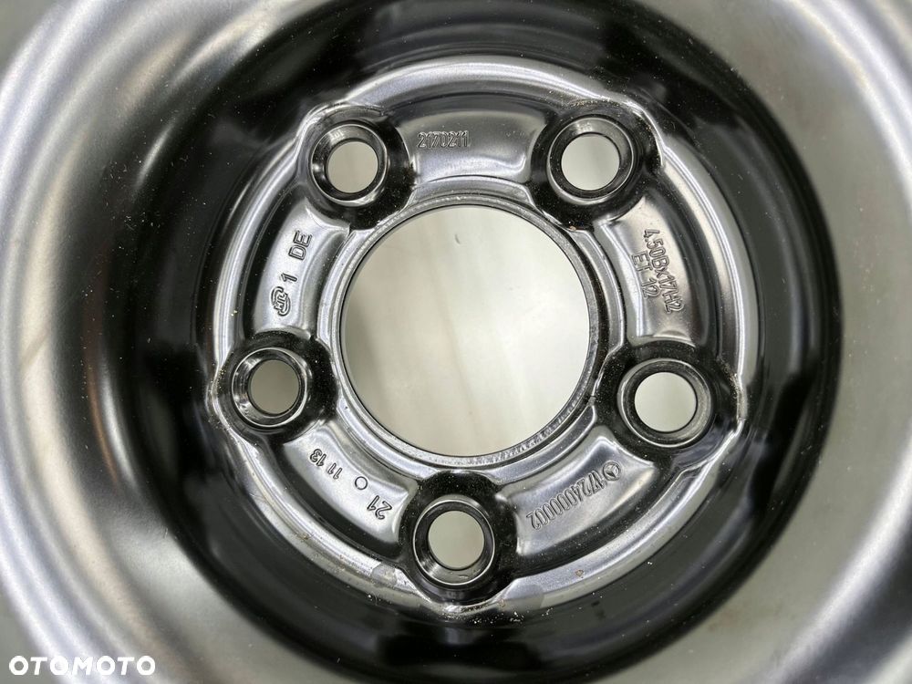 MERCEDES R172 SLK KOŁO DOJAZDOWE ZESTAW ET12 A1724000002 - 3