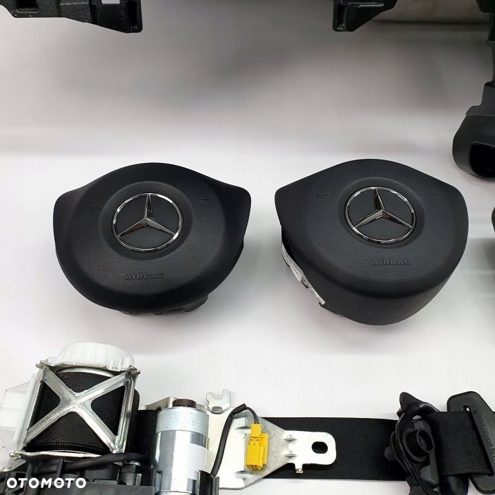 GLE W166 W292 KONSOLA SKÓRA AIRBAG PODUSZKI PASY - 7