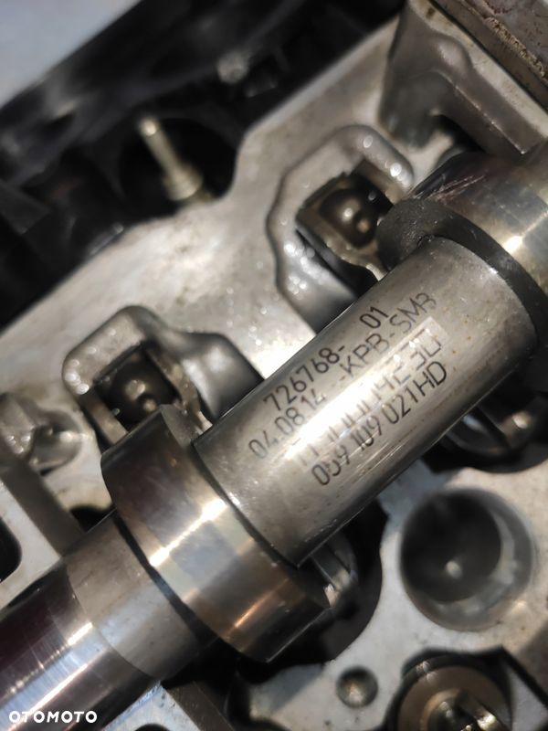 AUDI A7 4G8 3.0 TDI CRTE GŁOWICA CYLINDRÓW WAŁKI LEWA KOMPLET 0593BP ORYG - 12