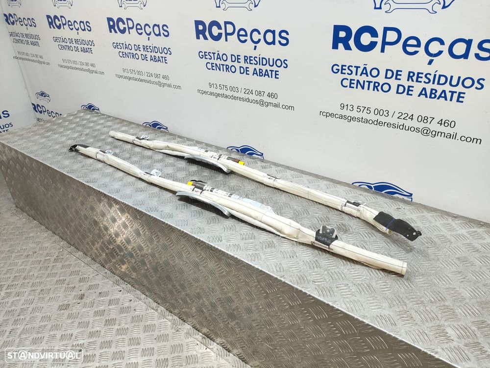 Conjunto Cortinas Laterais Airbag Esquerda Direita Mini Cooper R56 LCI A17320447010 A27320448010 - 4