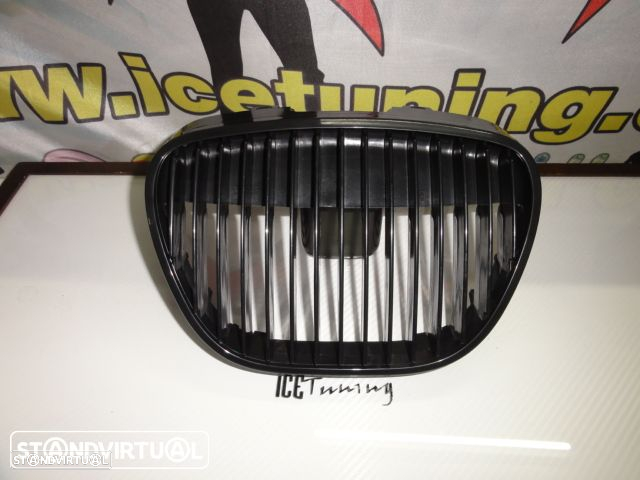Grelha frontal sem símbolo Seat Ibiza 6L 2002-2008 ABS(plástico) C/2 anos de garantia - 5