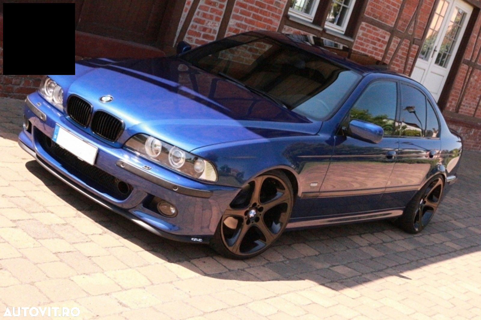 Bara Fata BMW Seria 5 E39 (1995-2003) cu Proiectoare Ceata Fumuriu M5 Look- livrare gratuita - 13