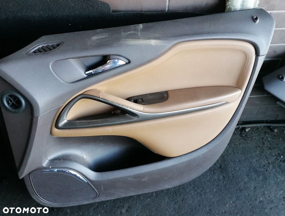 OPEL ZAFIRA C 12r FOTELE KANAPA PÓŁSKÓRA 5OSÓB BOCZKI KOMPLET - 7