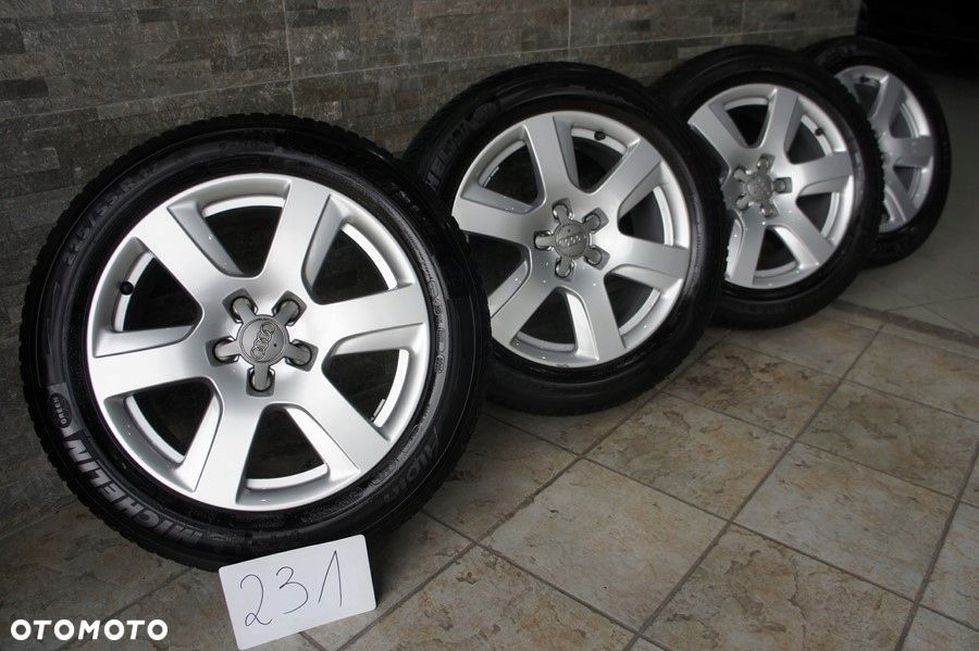 NR 231 Koła Zimowe Alufelgi AUDI A6 225/55/17 Michelin Alpin - 1