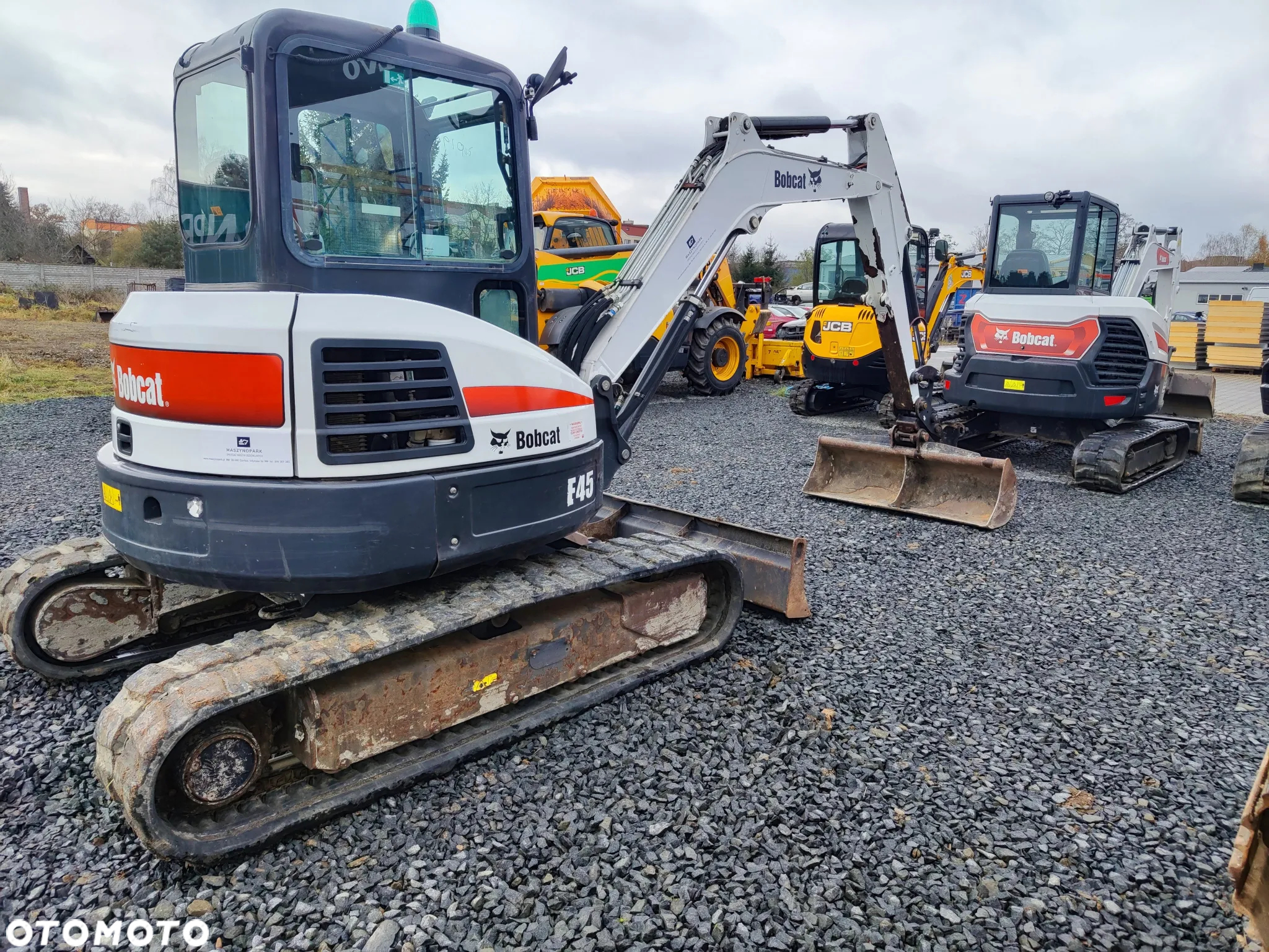 Bobcat Minikoparka gąsienicowa Bobcat E45 2019r JCB CAT KUBOTA - 16