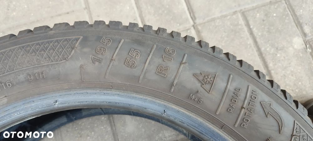 OPONY WIELOSEZONOWE 195/55R16 91H KLEBER KRISALP HP3 WIELOSEZON M+S (4117) 6mm KOMPLET 4 SZTUKI - 9