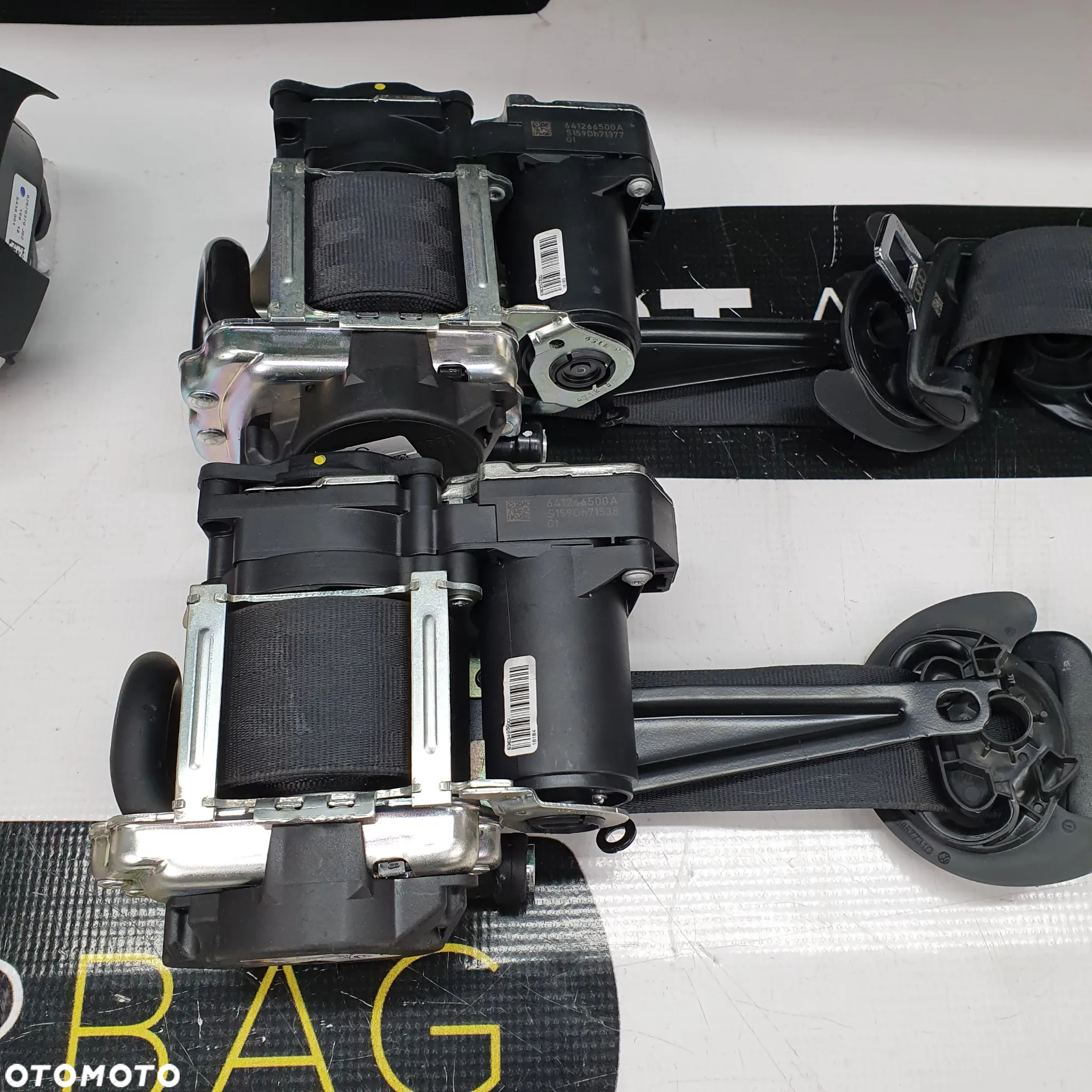 AUDI Q7 DESKA ROZDZIELCZA KONSOLA KOKPIT PULPIT PODUSZKI AIRBAG AIR BAG PASY KIT SET - 8