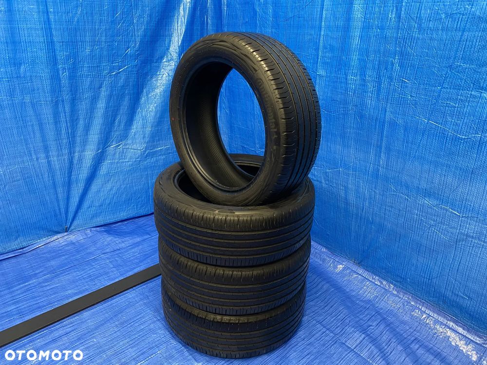 OPONA 17 OPONY LETNIE LATO KOMPLET OPON 4SZT CONTINENTAL ECO CONTACT 6 205/45R17 88H XL BIEŻNIK 5,7mm  2020 - 3