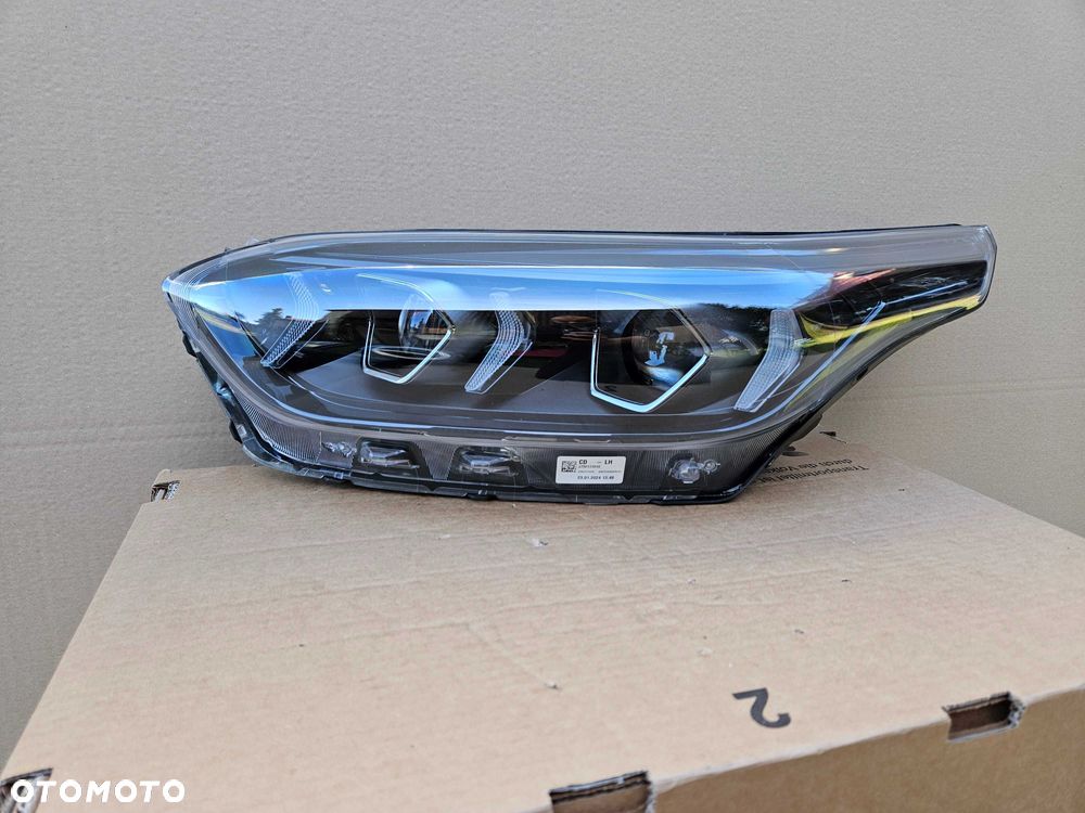 KIA CEED III LIFT 21- lampa lewa przód reflektor FULL LED 92101J7500  14 PIN zielona kostka - 3