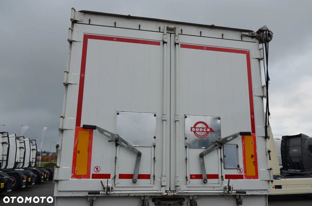 Bodex KIS / WYWROTKA ALU 49 m3 / 10.2023r / KLAPO DRZWI / SAF / OŚ SKRĘTNA / OŚ POD. / 1197 - 12