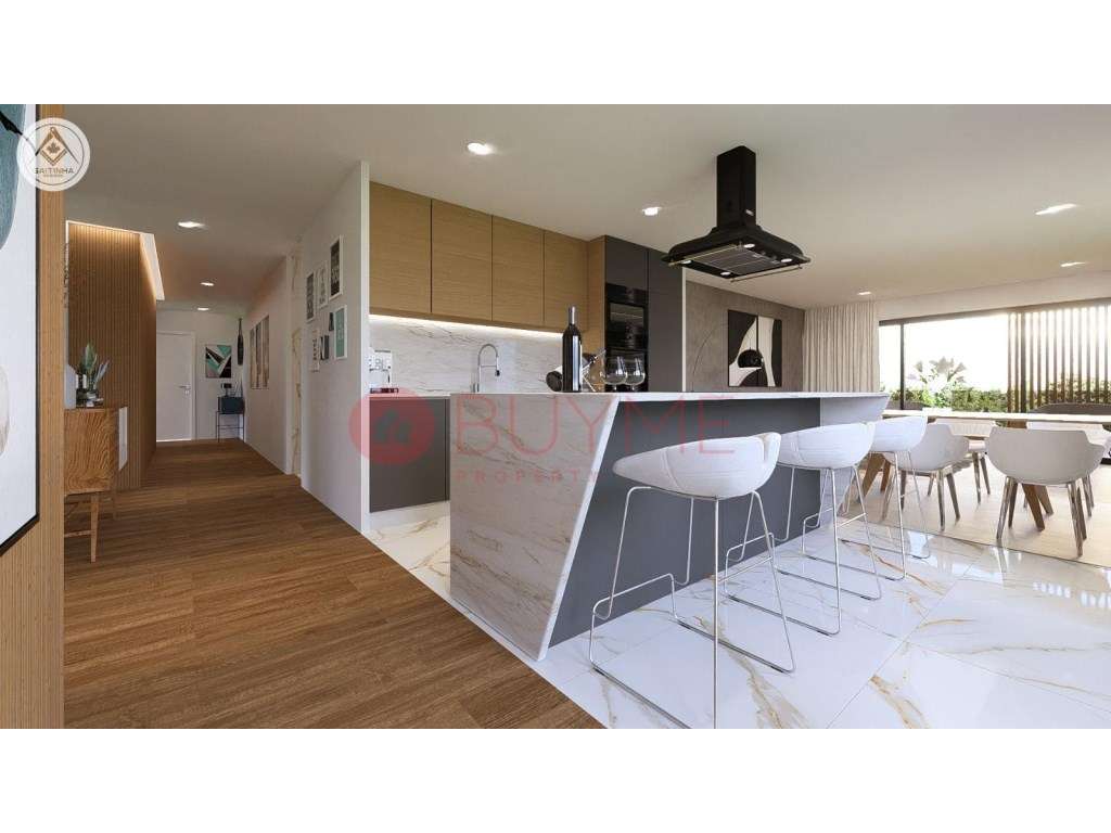 Luxuoso Apartamento T3, terraço privativo, piscina comum e estacion... - Grande imagem: 5/29