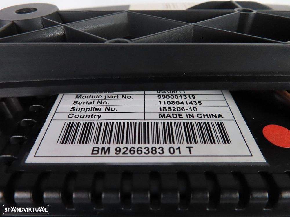 Monitor / Display Central GPS Profissional (CID) 10 Usado / Original BMW 6 Conve... - 4