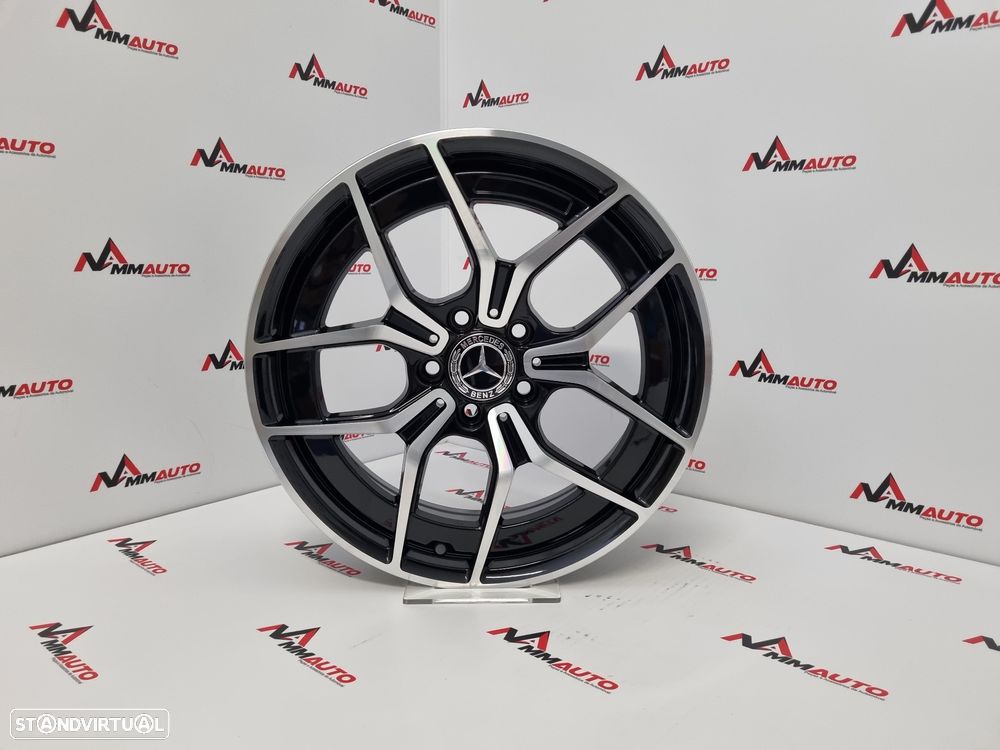 Jantes Mercedes E AMG New Preto Polido 18 - 4