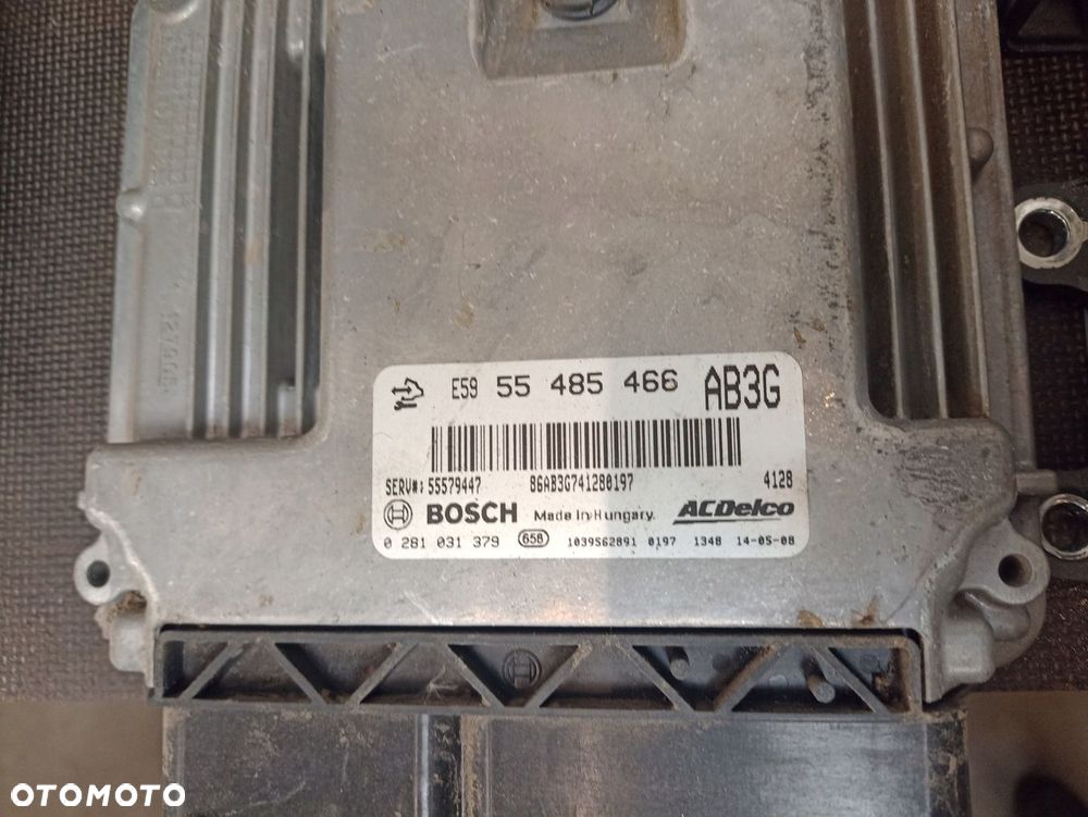 OPEL ZAFIRA C 2.0CDTI KOMPUTER SILNIKA ZESTAW AB3G - 2