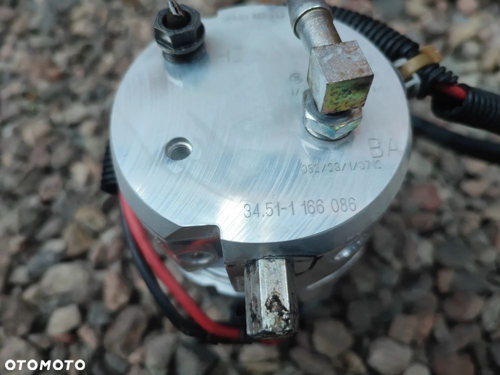 BMW E46 / E39 ORYGINALNA DODATKOWA POMPA DOŁADOWUJĄCA DSC / ABS EUROPA O NR.  34 51 1 166 087 / 34 51 1 165 046 OEM W BARDZO DOBRYM STANIE - 3