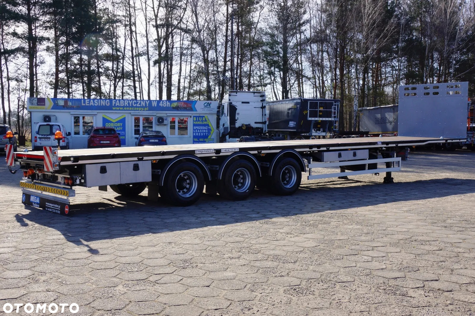 Inny Platforma uniwersalna - ADR EX III - kontenery - maszyny - osie BPW - 2