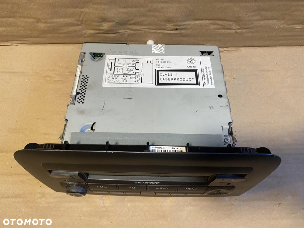 Radio Fiat Croma II 7646335316 OE - 2