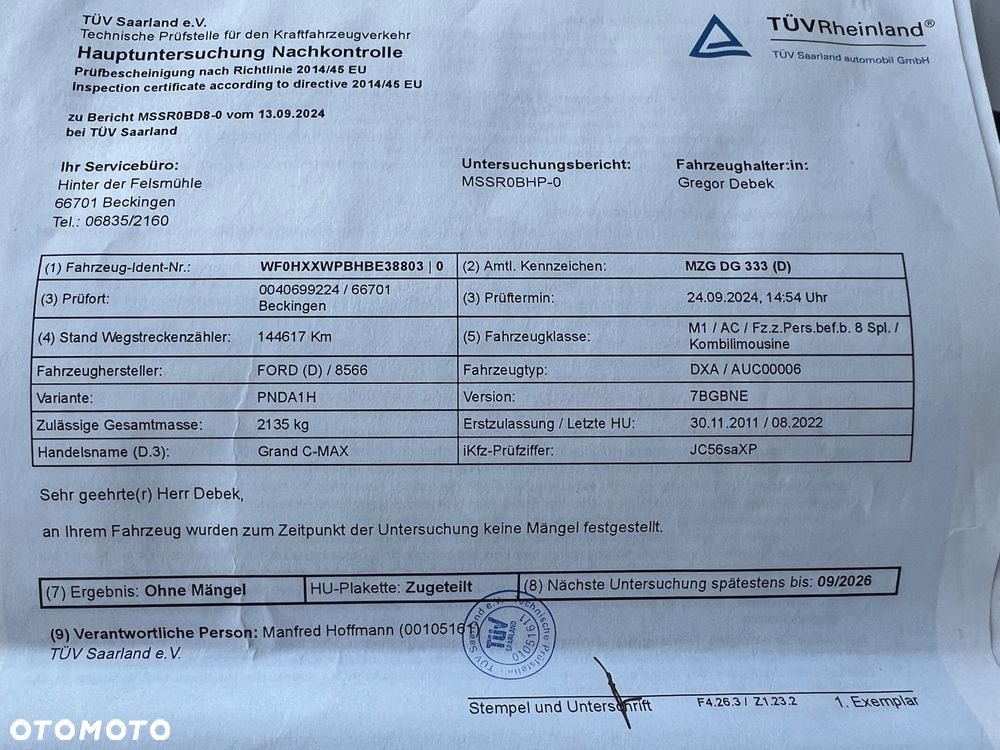 Ford Grand C-MAX 1.6 Titanium - 33