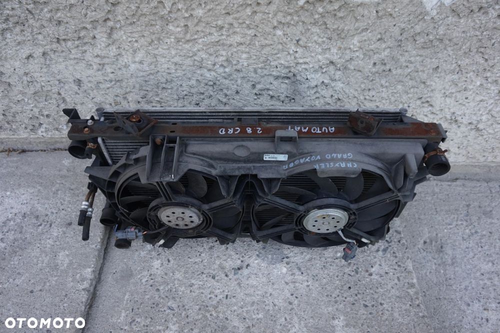 CHŁODNICA WODY CHRYSLER VOYAGER IV 2.8 CRD 02/07r - 2