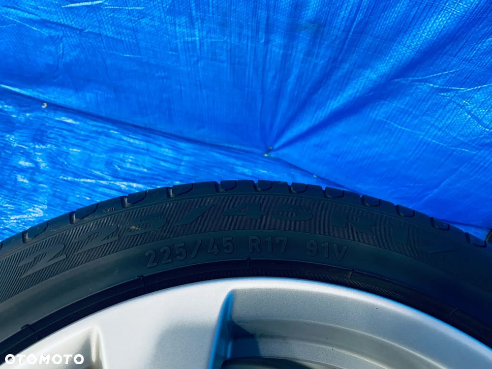 KOŁA KOŁO 17 FELGA ALUMINIOWE ALUSY 17" x 7,5J  5X112 ; 57,1mm ET51 KOMPLET ; OPONY LETNIE LATO ; AUDI A3 8L 8P 8V 8Y A4 B5 B6 B7 ; VW GOLF V VI VII VIII PASSAT B5 B6 B7 B8 ; SKODA OCTAVIA SUPERB SEAT ITP. ORYGINAŁ 8V0601025CT AUDI - 15
