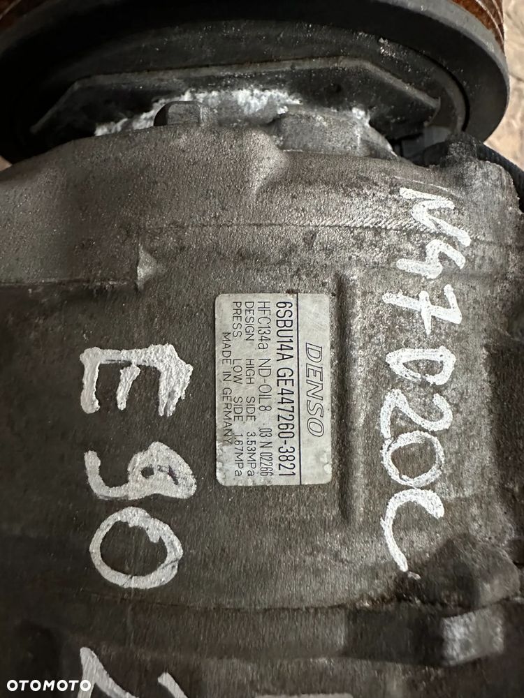 SPRĘŻARKA KLIMATYZACJI BMW E90 2.0 TD 447260-3821 - 3