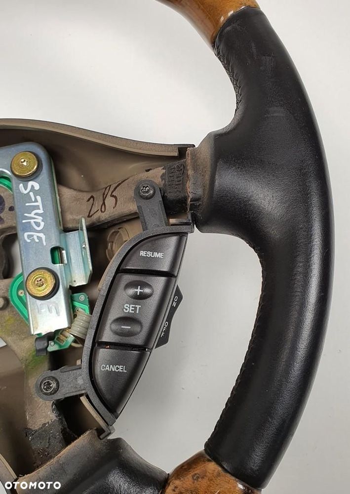 KIEROWNICA MULTIFUNKCJA DEKOR DREWNO JAGUAR S-TYPE - 3