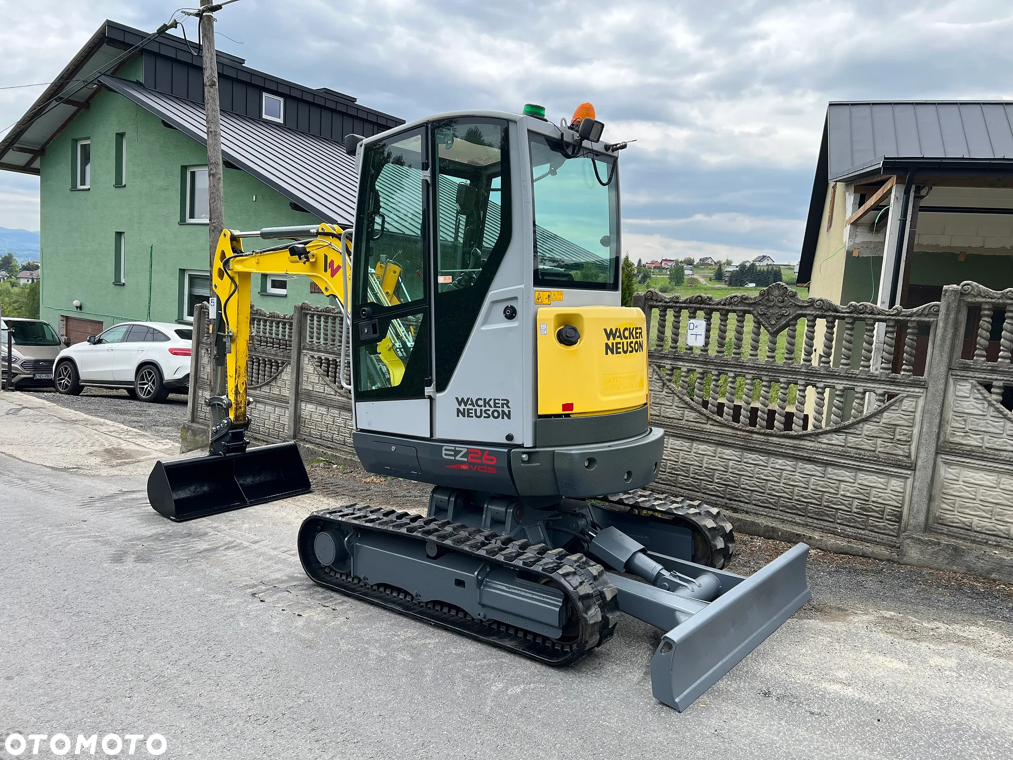 Wacker Neuson EZ26 VDS * Minikoparka * Zerowy Obrys * 3 Tony * Stan IDEALNY * Komplet Łyżek * - 4