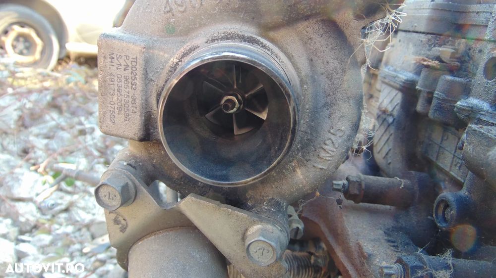 Turbina Mazda 3 1.6 HDI 90 CP Euro 4,an 2004-2008 cod 9657530580 - 3