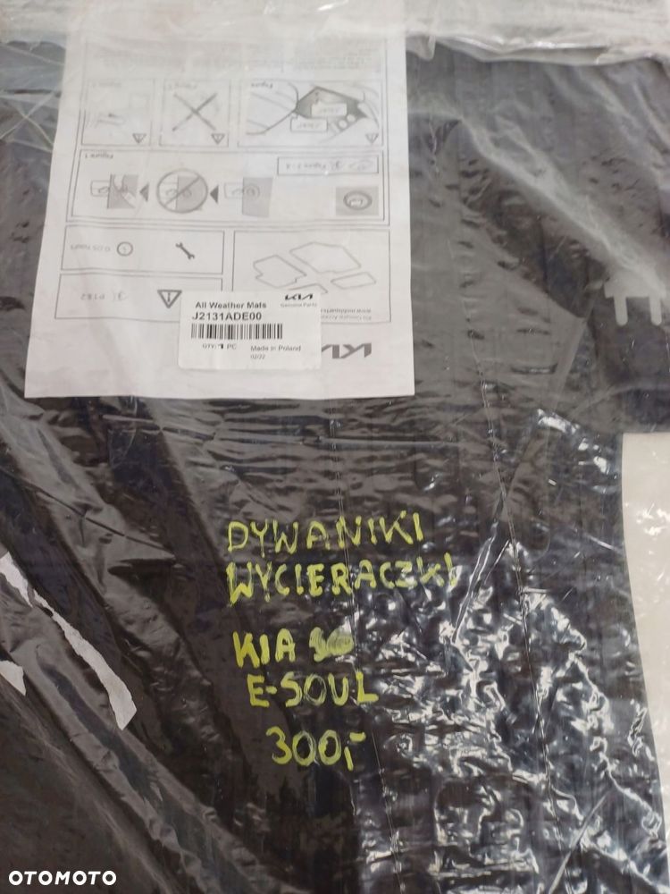 dywaniki wycieraczki gumowe komplet przód tył kia e-soul soul ev elektryk - 8