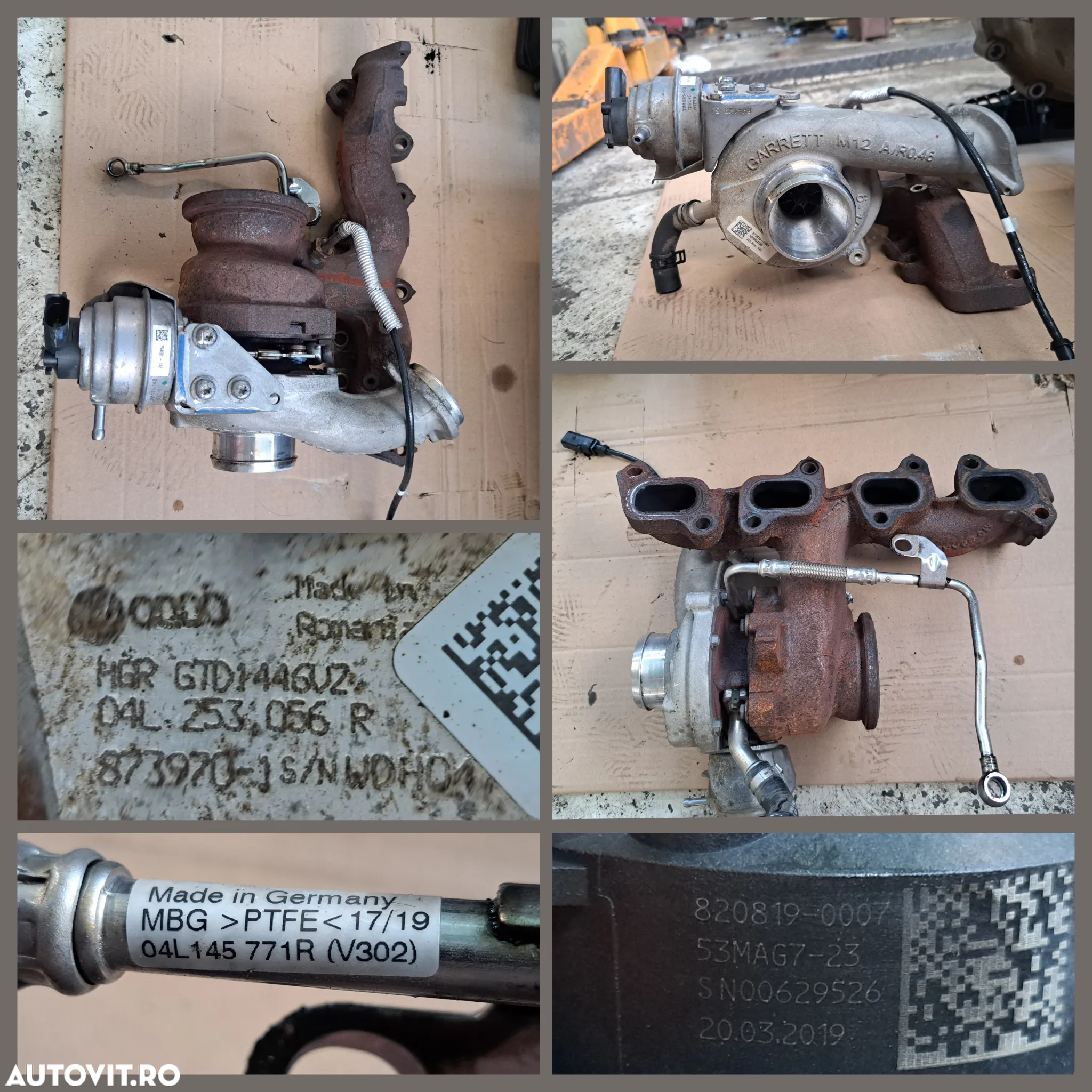-2- Anexe motor VW Crafter 2.0 tdi 2016-2024 turbina electromotor galerie admisie cutie de viteze kit ambreiaj rampa injectoare - 3