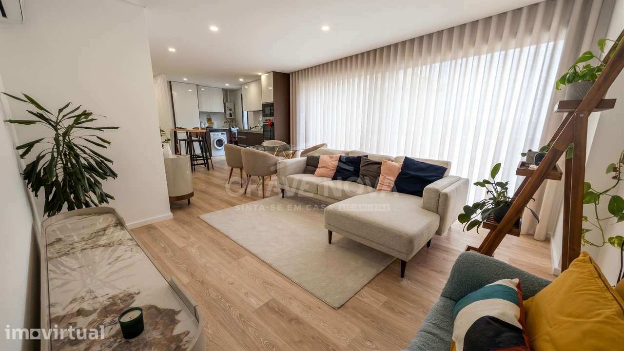 T3 c/ Terraço (77.35m2) e Garagem Box em Mafamude (El Corte Inglés) - Grande imagem: 2/27