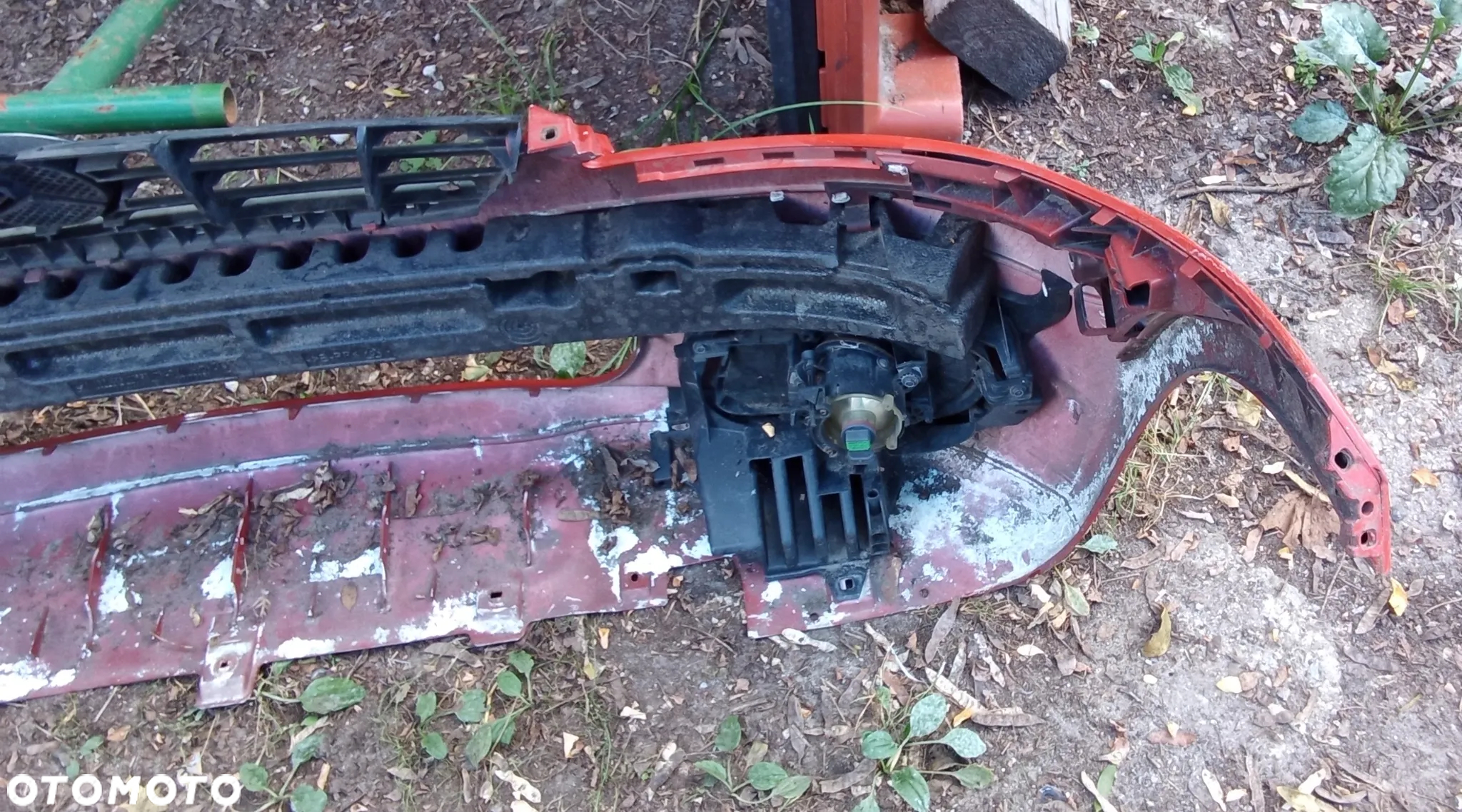 Zderzak przód przedni Mercedes A klasa A169 czerwony - 4
