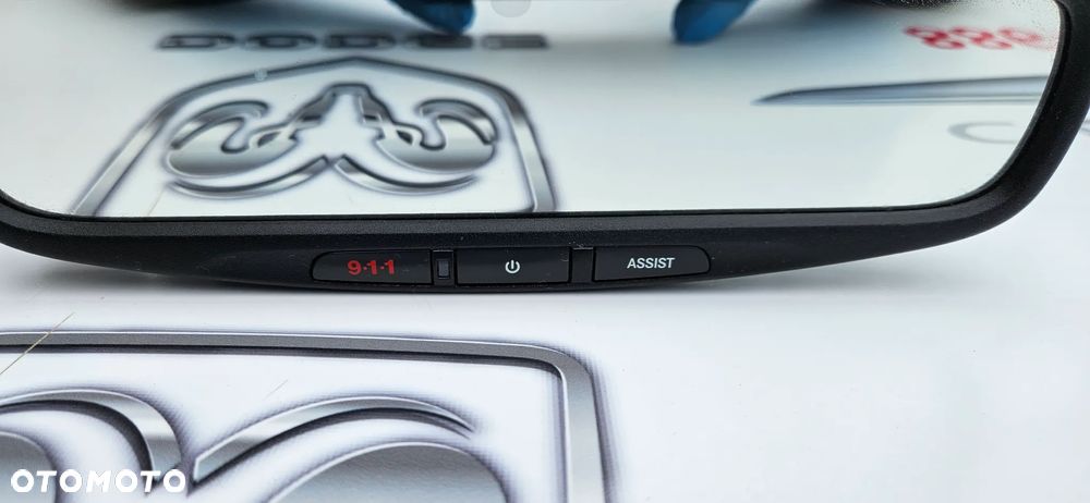 Dodge Durango III LIFT 2014- Lusterko wsteczne Lusterko wewnętrzne Obudowa lusterka Kompletne SOS ASSIST 911  instalacja lusterka P68310916AB - 4