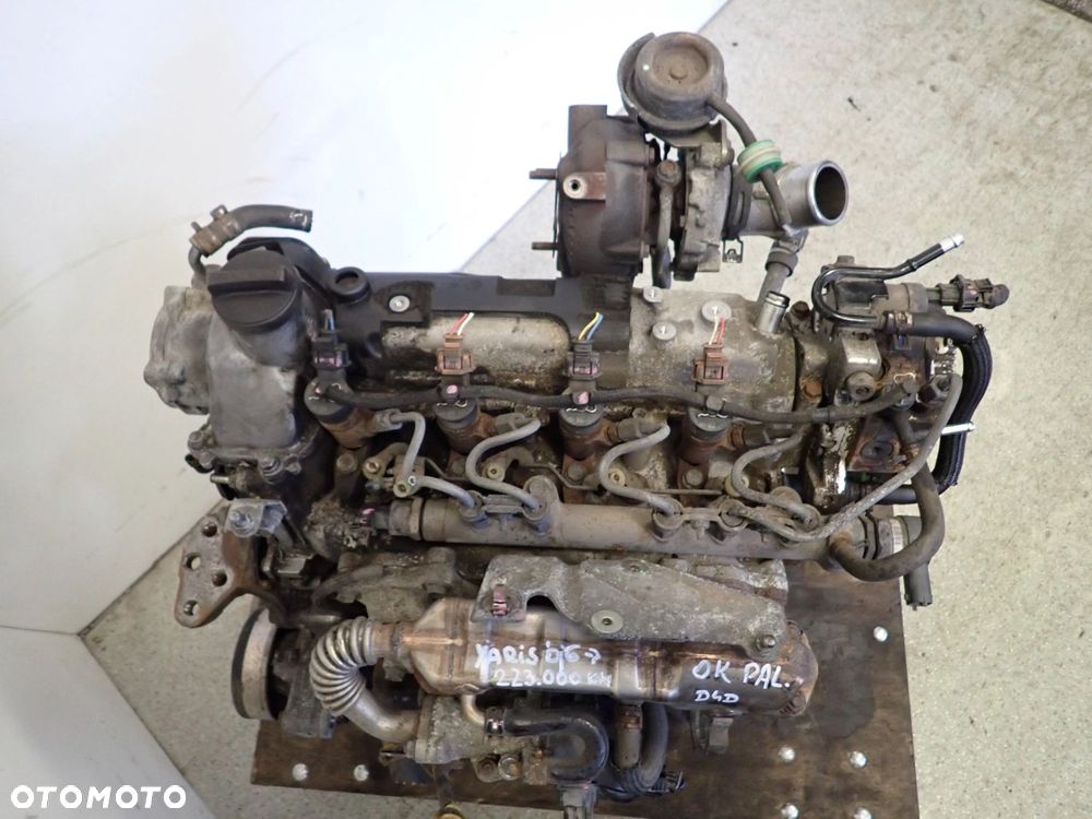 TOYOTA YARIS II 2006- 1.4 D4D DIESEL SILNIK MOTOR - 5