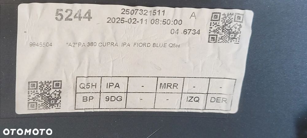 ZDERZAK PRZÓD LEON CUPRA LIFT 2024- 5FA807221K - 13