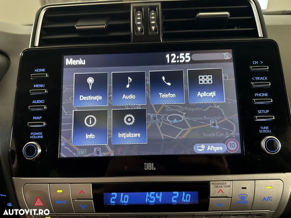 Toyota Land Cruiser 2.8l D-4D 204 CP A/T 7 locuri Luxury AVS Black - 25