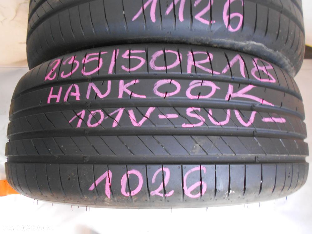 OPONY 235/50R18 HANKOOK ION EVO SUV DOT 1126 7.4MM - 3