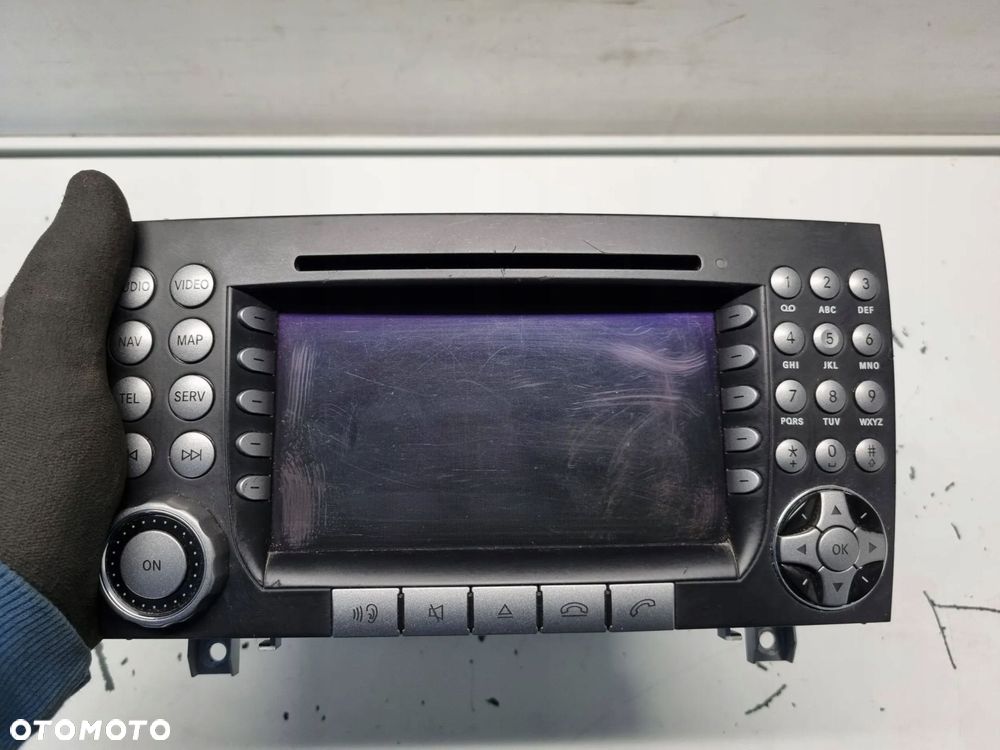 mercedes slk r171 radio radioodtwarzacz nawigacja a1718202989 - 9