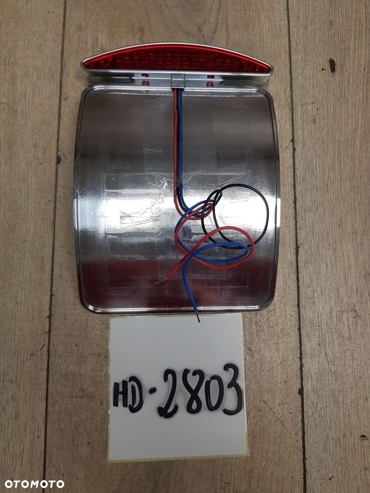Uchwyt tablicy lampa tył Harley Chopper Cruiser Custom - 1