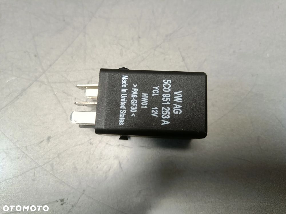 Przekaźnik 523 VW Seat Skoda Audi 5C0951253A - 4