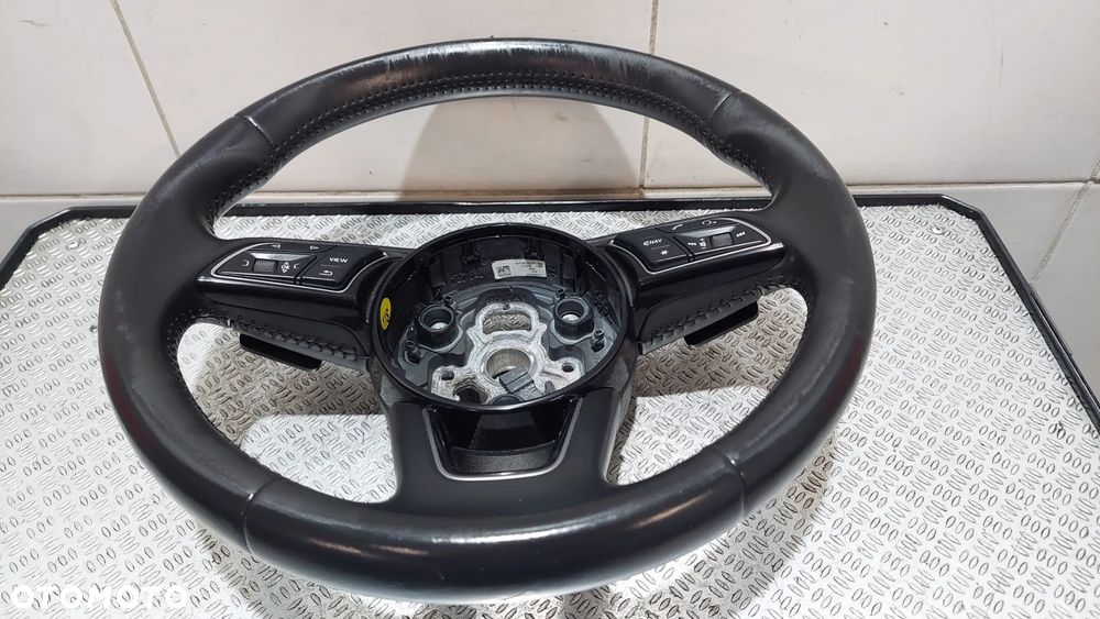 Kierownica multifunkcyjna Audi A4B9 R 2015 ( skóra ) nr 8W0419091H - 6