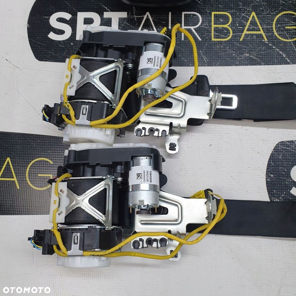 VW TOUAREG 7P II 2 DESKA ROZDZIELCZA KONSOLA KOKPIT PULPIT PODUSZKI AIRBAG AIR BAG PASY KIT SET - 7