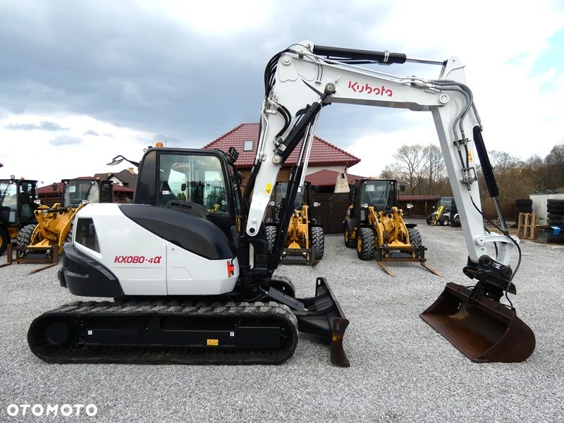 Kubota KX080-4& z Niemiec / 4.823mtg / Super Stan / - 1