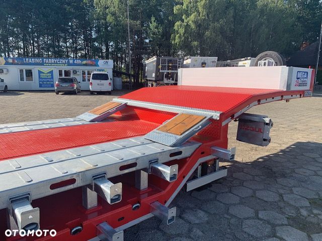 Inny NACZEPA NISKOPODWOZIOWA 3 OSIOWA Z ZAGŁĘBIENIAMI NA KOŁA! najazdy Hydrauliczne! - 28