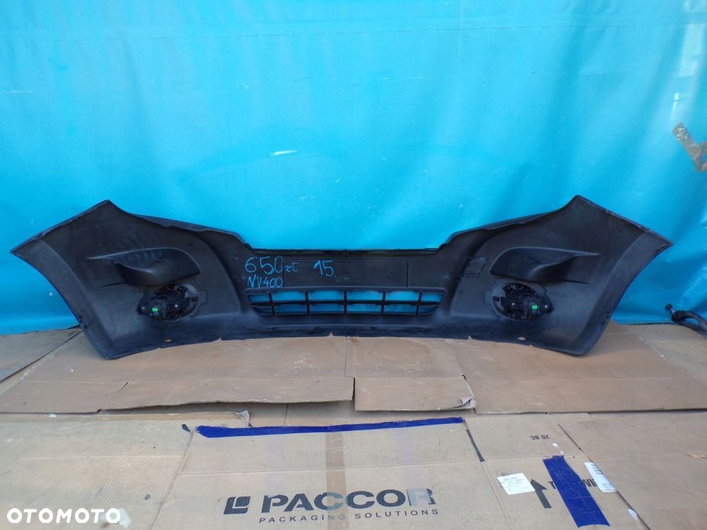 Nissan NV400 NV 400 2010 - zderzak przód przedni ORYGINAŁ halogeny - 7